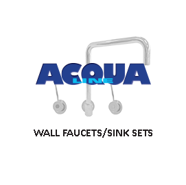 Wall Mount Faucets & Cleaners Sink Set