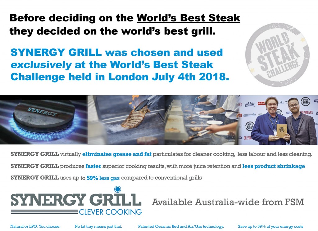 SYNERGY GRILLS USED IN BEST STEAK CHALLENGE